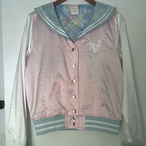 Sailor Moon Bombers jacket pink and blue size SM